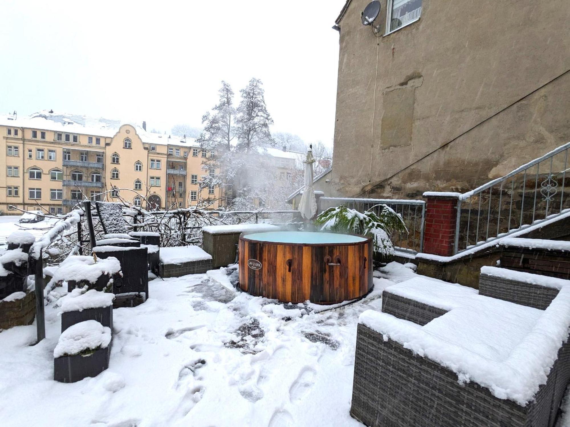 Hw1 - Urlaubsmagie - Sauna&Whirlpool Zum Entspannen 赛博尼茨 外观 照片