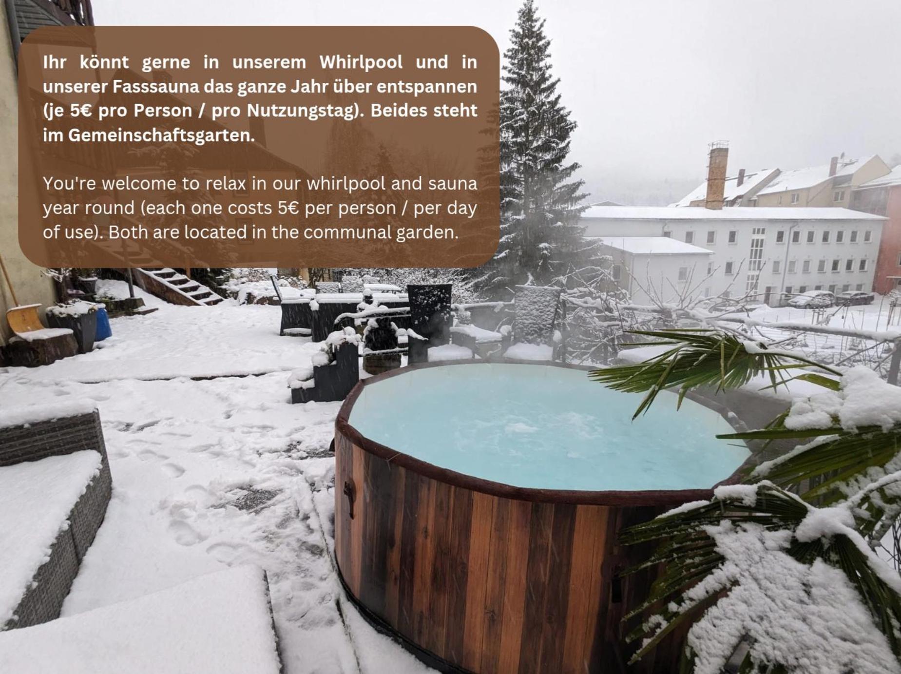 Hw1 - Urlaubsmagie - Sauna&Whirlpool Zum Entspannen 赛博尼茨 外观 照片